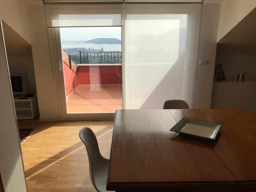 Apartament La Casa Con Vista Di Emma Vezzano Ligure Zewnętrze zdjęcie