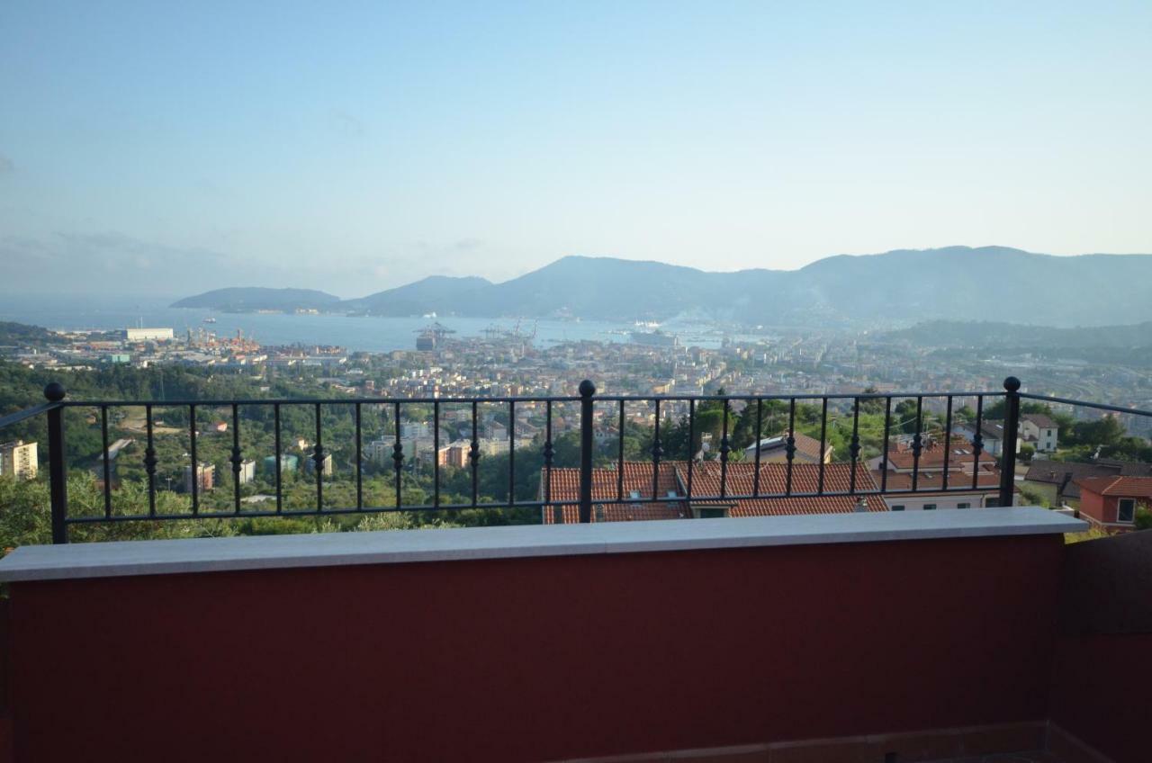 Apartament La Casa Con Vista Di Emma Vezzano Ligure Zewnętrze zdjęcie