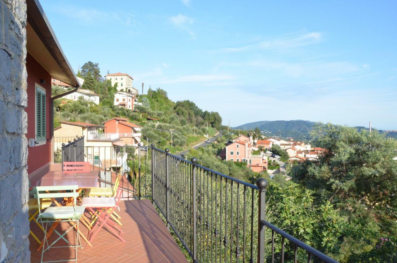 Apartament La Casa Con Vista Di Emma Vezzano Ligure Zewnętrze zdjęcie