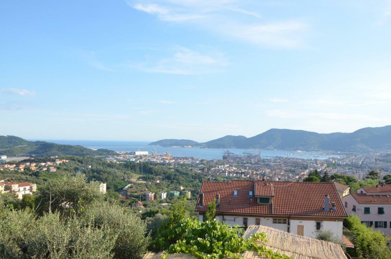 Apartament La Casa Con Vista Di Emma Vezzano Ligure Zewnętrze zdjęcie