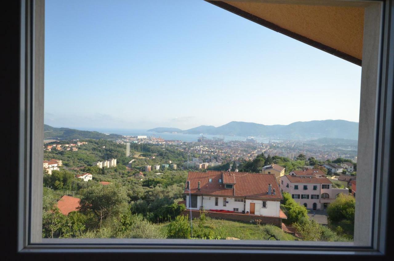 Apartament La Casa Con Vista Di Emma Vezzano Ligure Zewnętrze zdjęcie